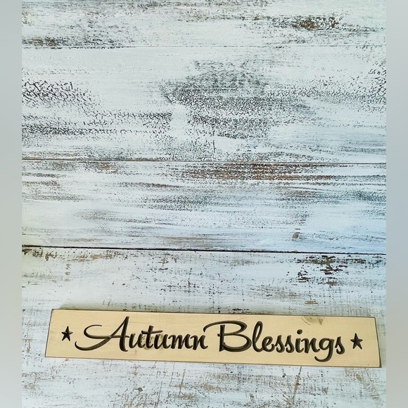 *Autumn Blessings Engraved Sign, 24” - Picture 6 of 11